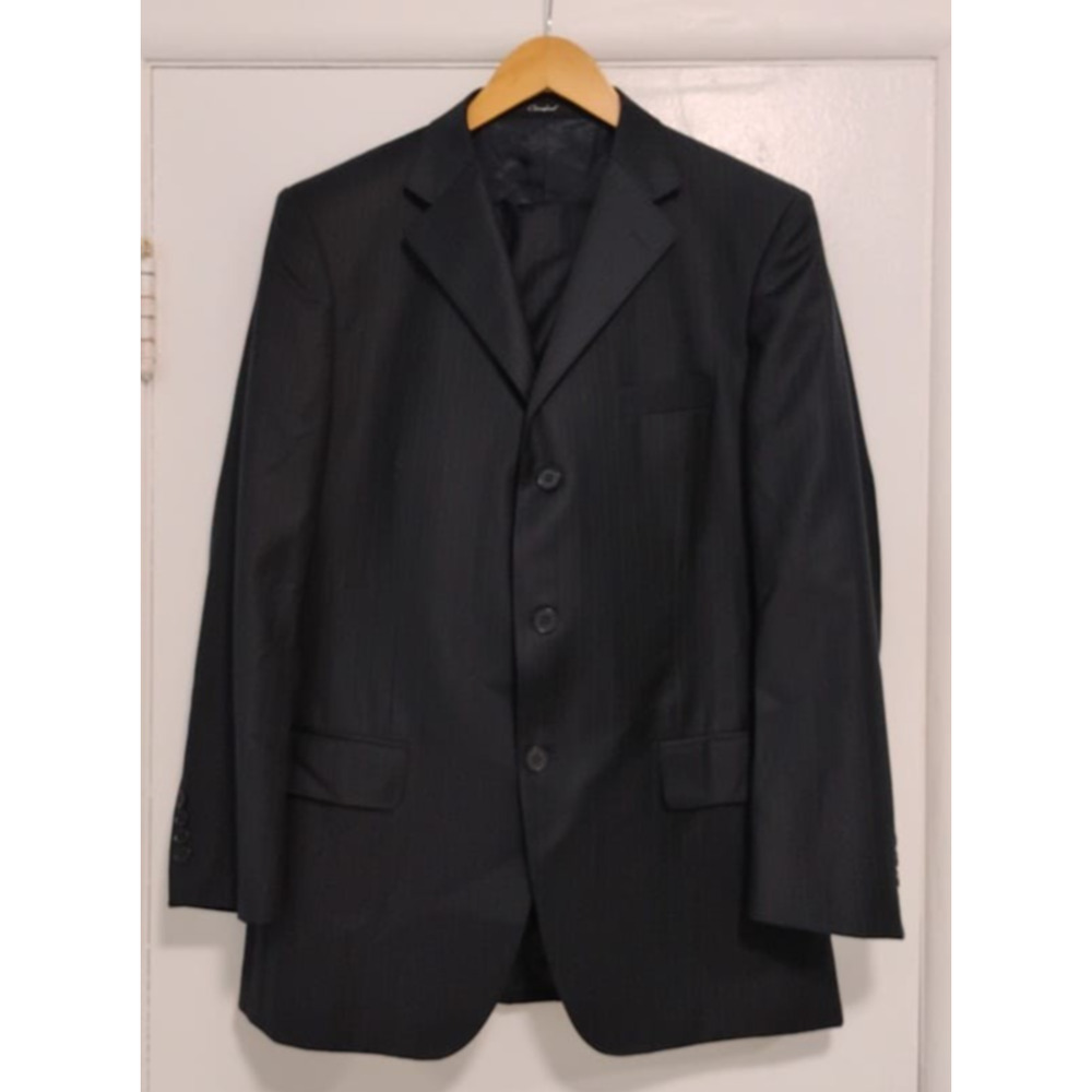 Carnival Suits -pinstripe suit jacket made from pure wool cost 42 pant 35X31L